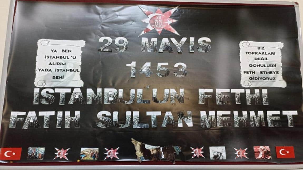 29 Mayıs İstanbul'un Fethi Kutlu Olsun...